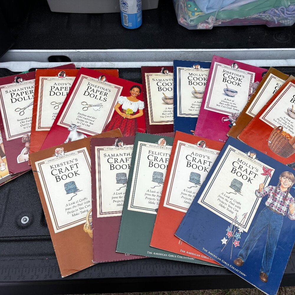 American Girl Doll Vintage Books Cookbooks Paper Dolls Craft Books (14)